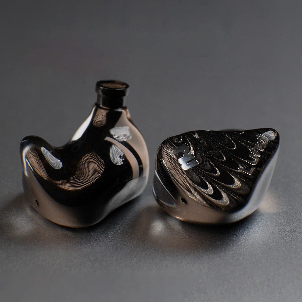 INTUAURA Luna Series Plume Flagship High-Performance Dual Cavity Dynamic Driver In-Ear Monitors HiFiGo 
