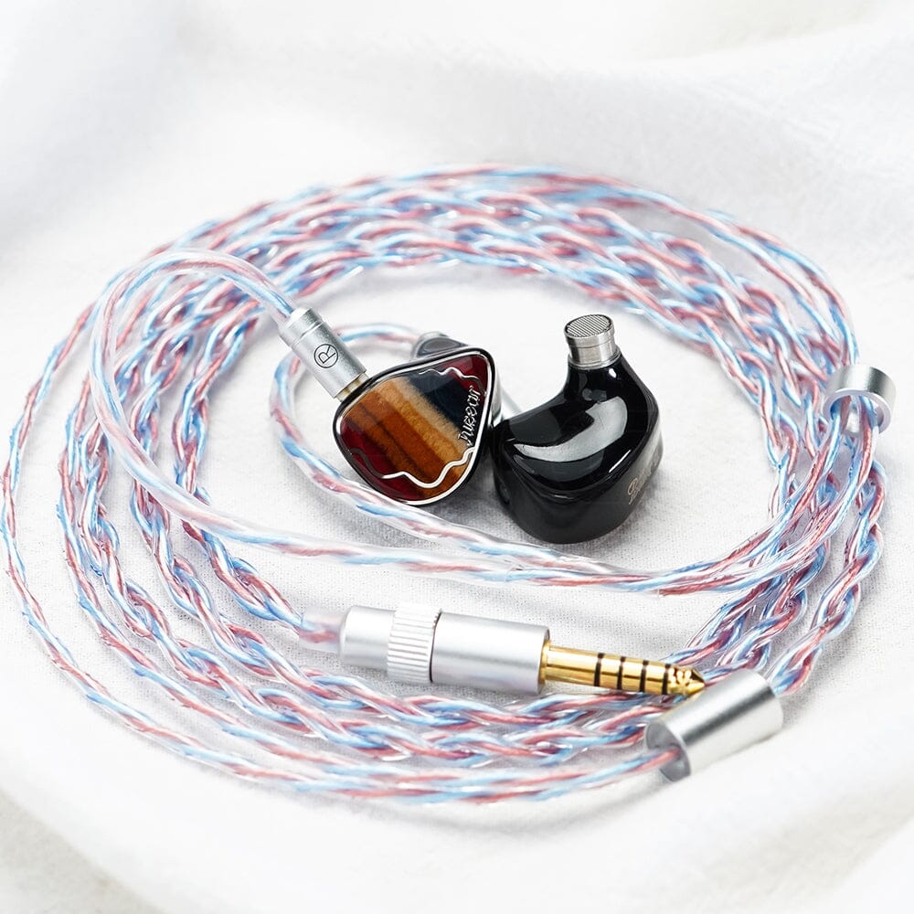 JUZEAR Flare 6N SPOCC+SCCW Hybrid Defiant Original Earphone Cable