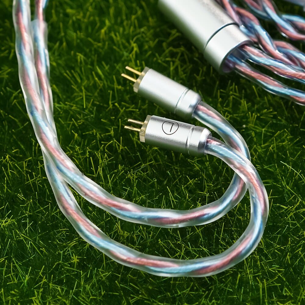 JUZEAR Flare 6N SPOCC+SCCW Hybrid Defiant Original Earphone Cable HiFiGo 