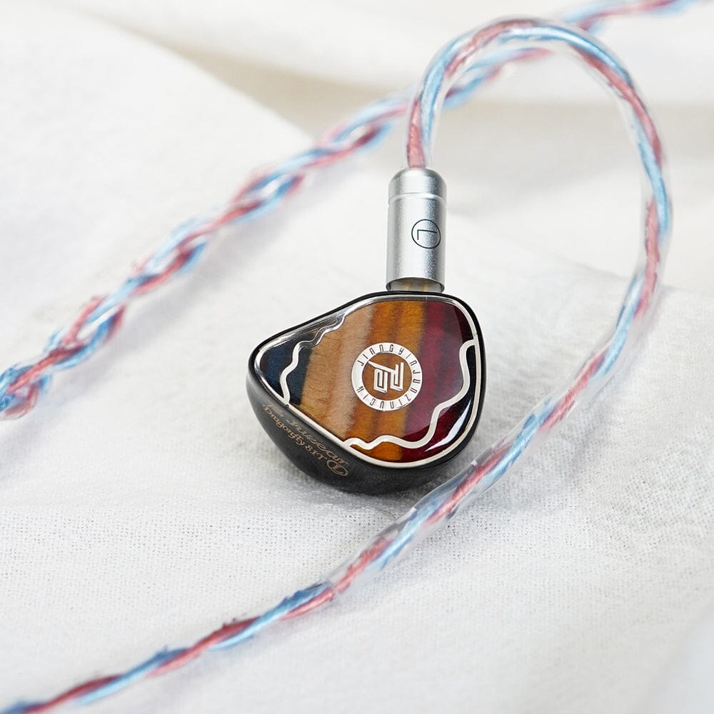 JUZEAR Flare 6N SPOCC+SCCW Hybrid Defiant Original Earphone Cable HiFiGo 