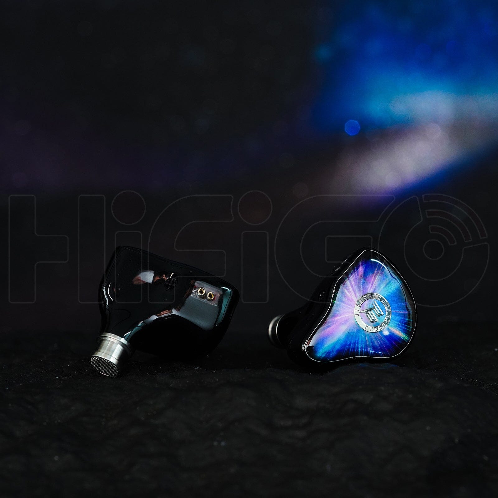 JUZEAR Nebula 1DD + 3BA + 1Planar Tribrid Drivers IEMs