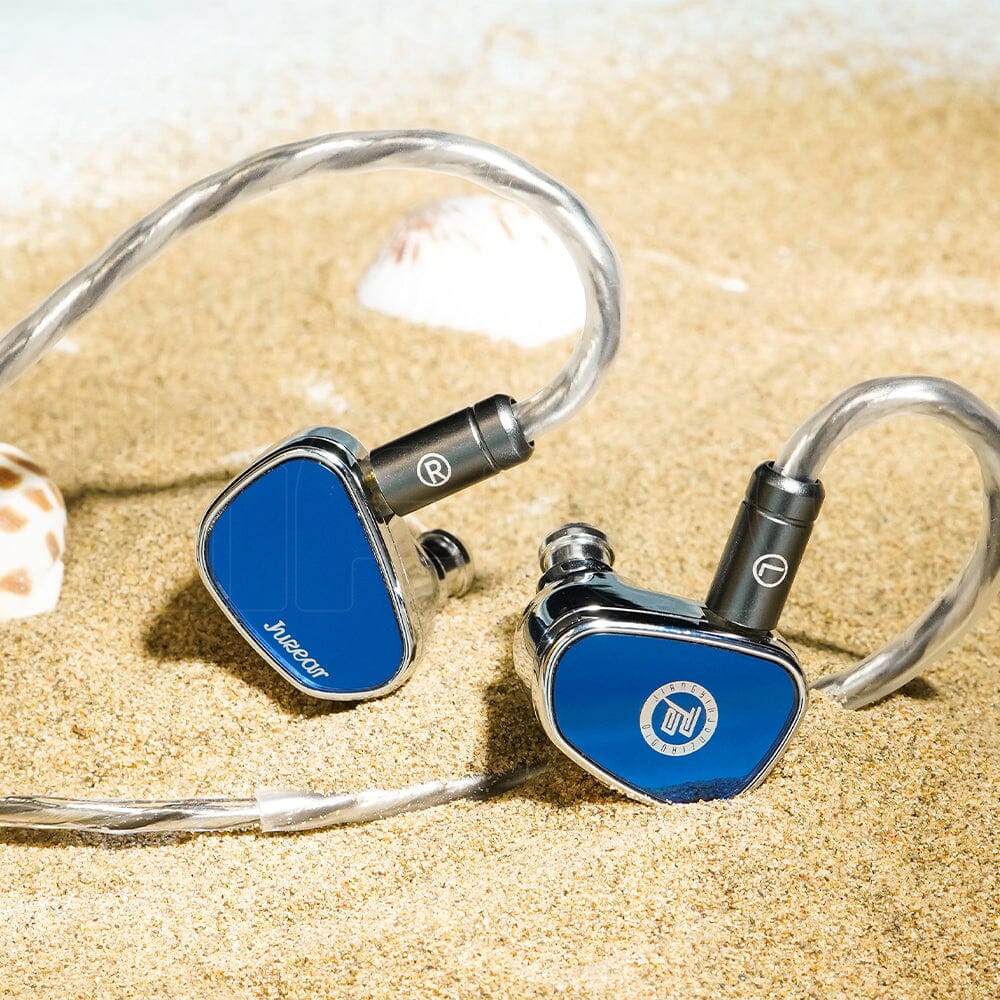 JUZEAR POISE Series Nimbus Warm-Balanced Single Dynamic Driver IEMs HiFiGo 