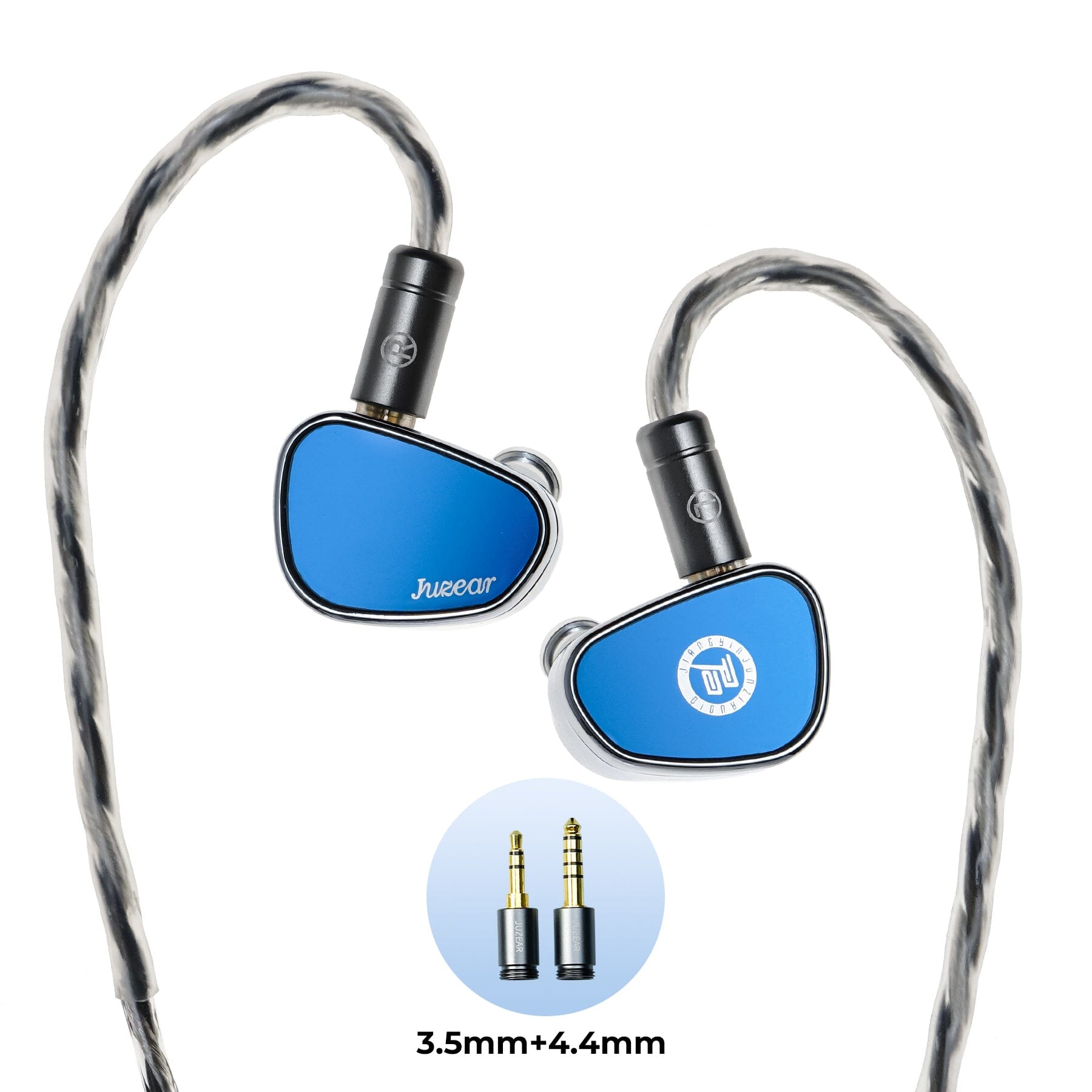 JUZEAR POISE Series Nimbus Warm-Balanced Single Dynamic Driver IEMs HiFiGo Nimbus 3.5+4.4mm 