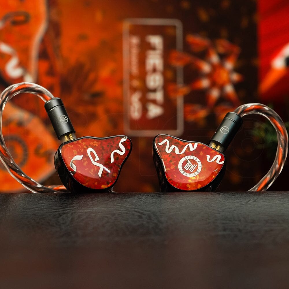 JUZEAR x Vivir Digital FIESTA 1DD + 3BA Hybrid In-Ear Monitors JUZEAR 