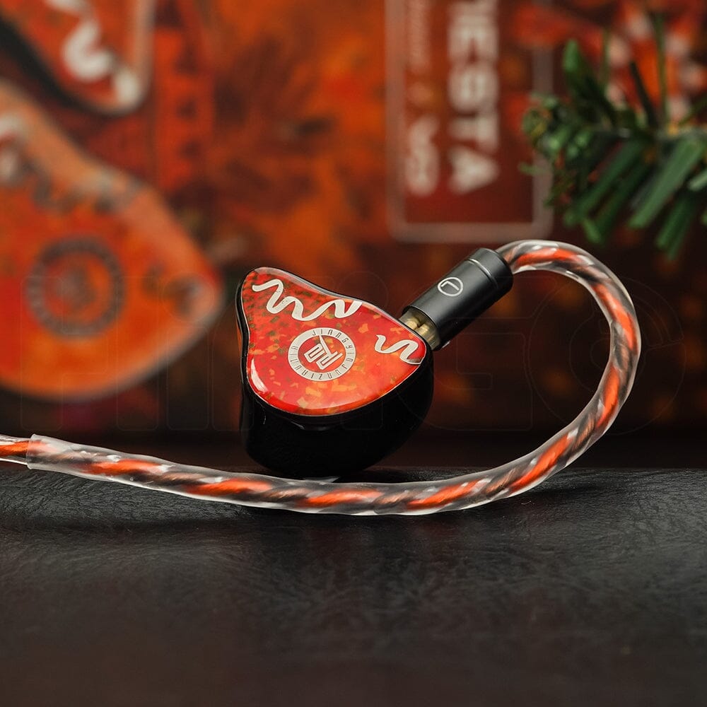 JUZEAR x Vivir Digital SWOOP Series FIESTA 1DD + 3BA Hybrid In-Ear