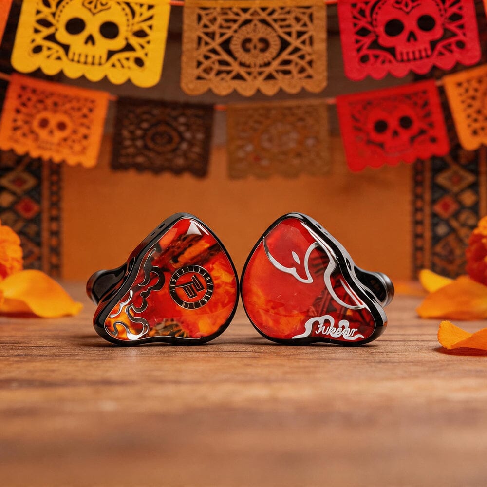 JUZEAR x Vivir Digital FIESTA 1DD + 3BA Hybrid In-Ear Monitors JUZEAR Fiesta 