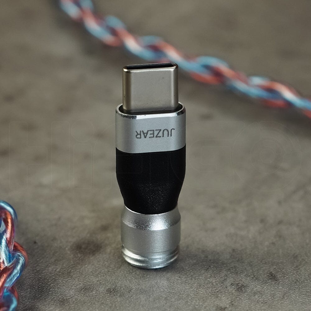 JUZEAR x Z Reviews Defiant 1DD +3BA Hybrid IEMs HiFiGo Defiant Type C Adapter 