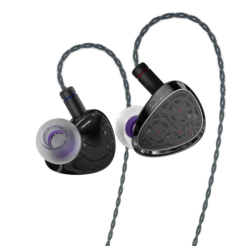 KBEAR Tourbillon Pro / TB Pro 10mm Dynamic Driver IEMs KBEAR TB Pro-Black 3.5mm no Mic 