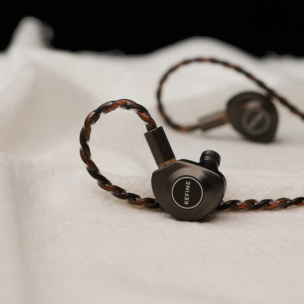 KEFINE Delci 10mm DLC+PU Diaphragm Dynamic Driver IEMs HiFiGo 