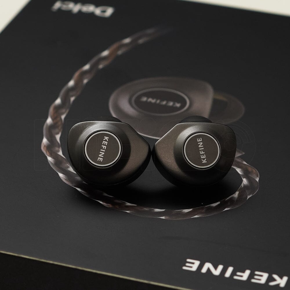 KEFINE Delci 10mm DLC+PU Diaphragm Dynamic Driver IEMs HiFiGo 