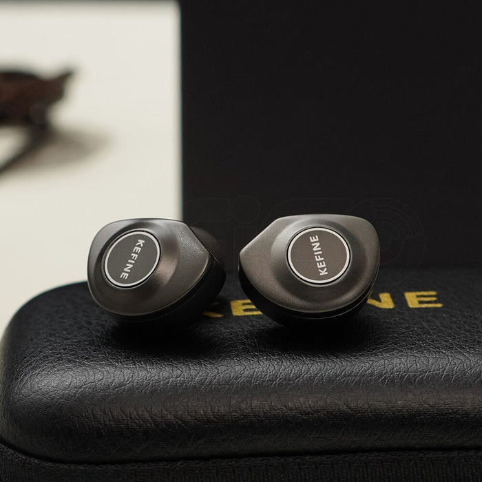 KEFINE Delci 10mm DLC+PU Diaphragm Dynamic Driver IEMs — HiFiGo