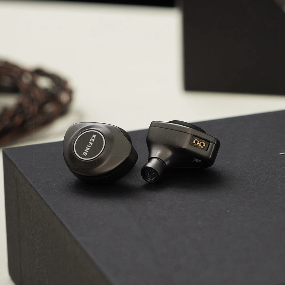 KEFINE Delci 10mm DLC+PU Diaphragm Dynamic Driver IEMs HiFiGo 