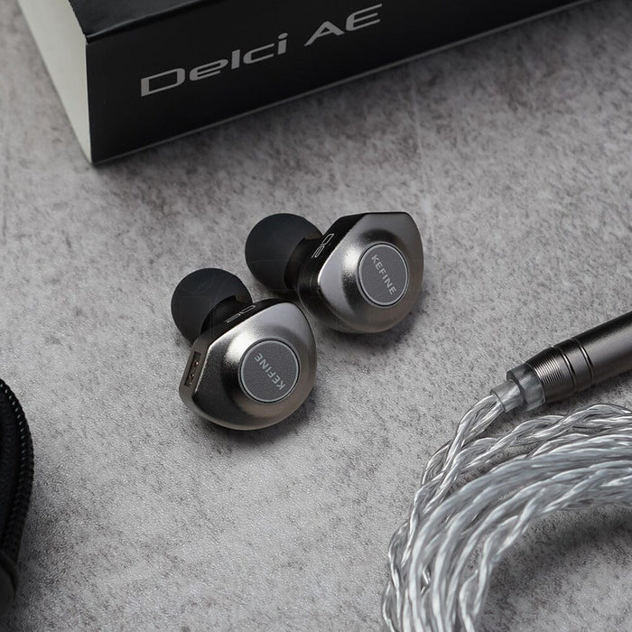 KEFINE Delci AE 10mm Dynamic Driver In-Ear Earphone HiFiGo 