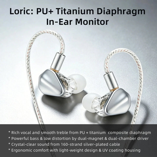 KEFINE Loric 10mm Dynamic Driver In-Ear Monitors KEFINE 