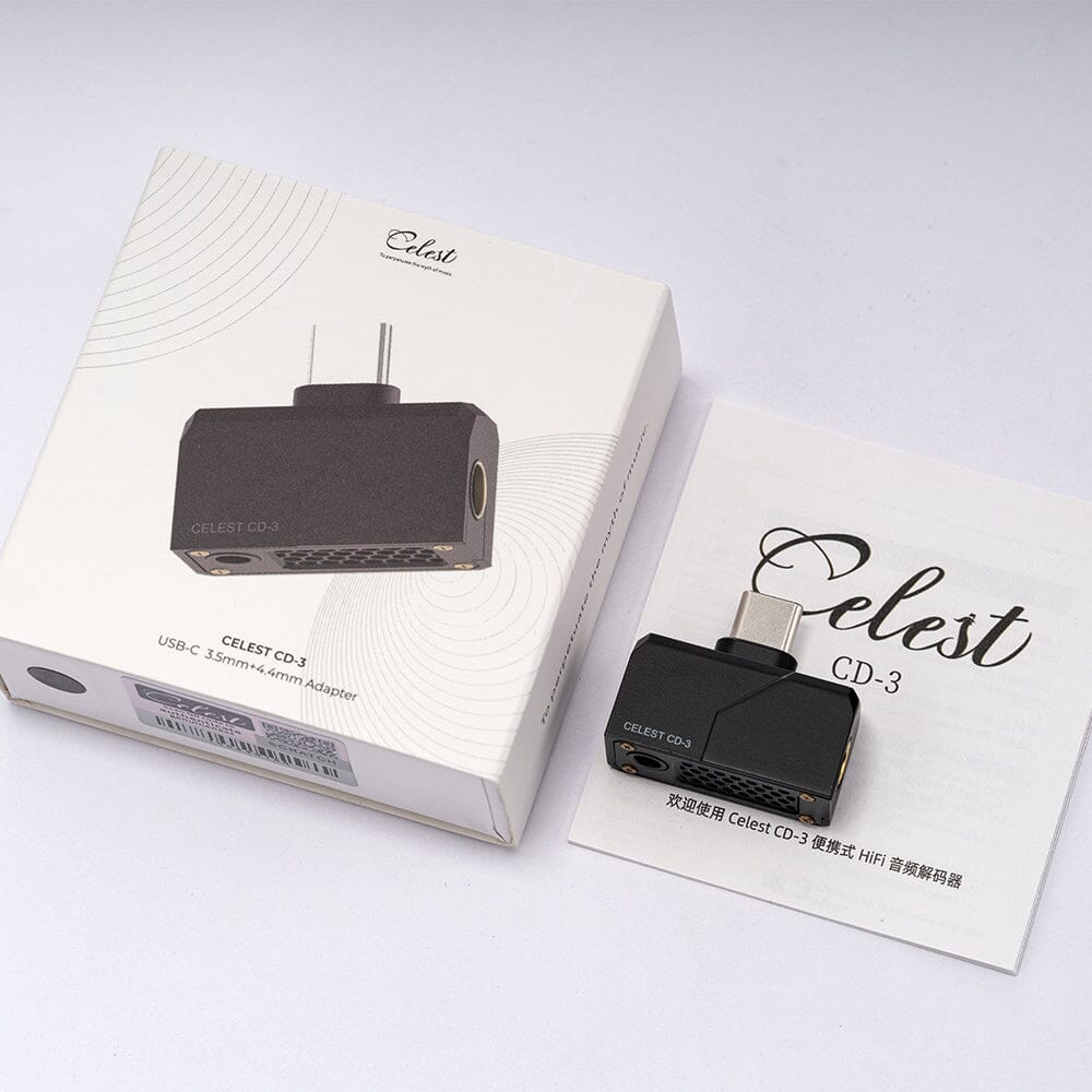 Kinera Celest CD-3 KT02H20 + OPA97220 Portable DAC/AMP KINERA 