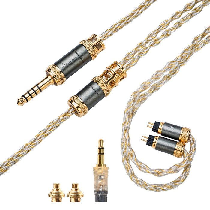 Kinera Celest MIA 6N Single Crystal Copper Earphone Upgrade Cable HiFiGo 