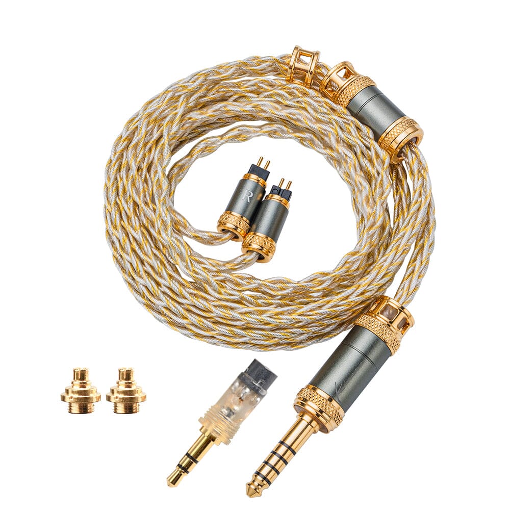 Kinera Celest MIA 6N Single Crystal Copper Earphone Upgrade Cable HiFiGo MIA 