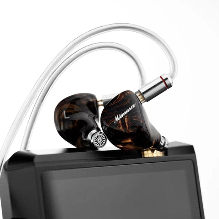 Kinera Celest QoA Mimosa 1DD +1 Micro Planar In-Ear Earphone HiFiGo Mimosa-Brown 3.5mm 