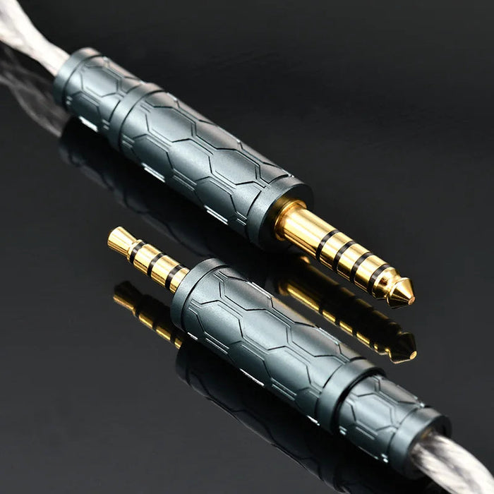 Kinera Gramr 2.0 4N Copper Silver Plated 2pin 0.78mm /MMCX Upgraded Cable HiFiGo 