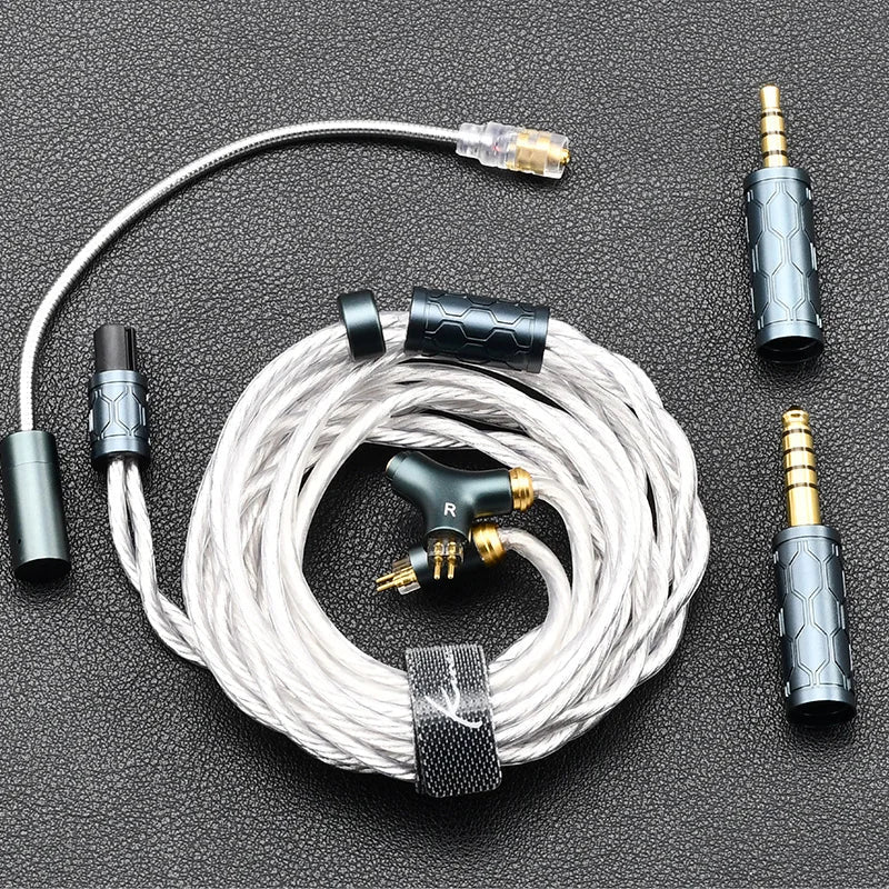 Kinera Gramr Pro 4N In-Ear 2Pin 0.78mm /MMCX Earphone Cable With Boom ...