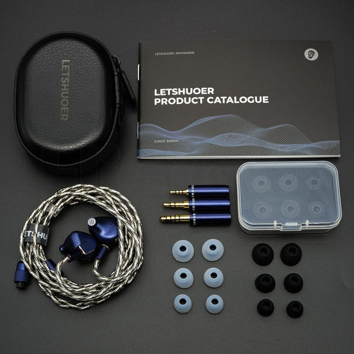 LETSHUOER S12 Pro 14.8mm Planar IEMs Earphone HiFiGo 