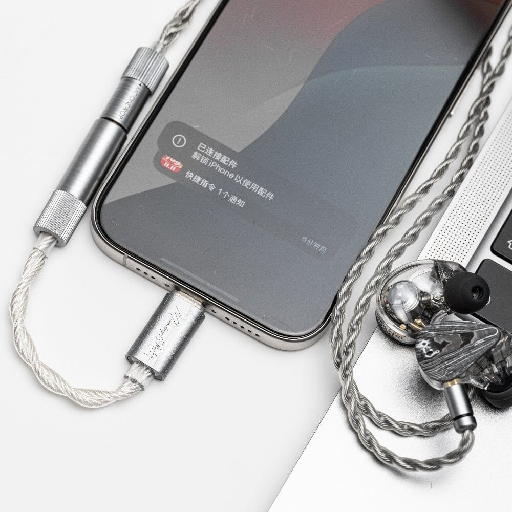 Moondrop Echo-B 4.4mm Fully Balanced Portable DAC/AMP HiFiGo 