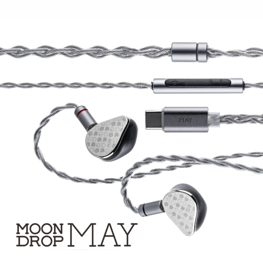 Moondrop May DSP Fully Balanced DD+Planar Hybrid Drivers HiFi IEMs HiFiGo 