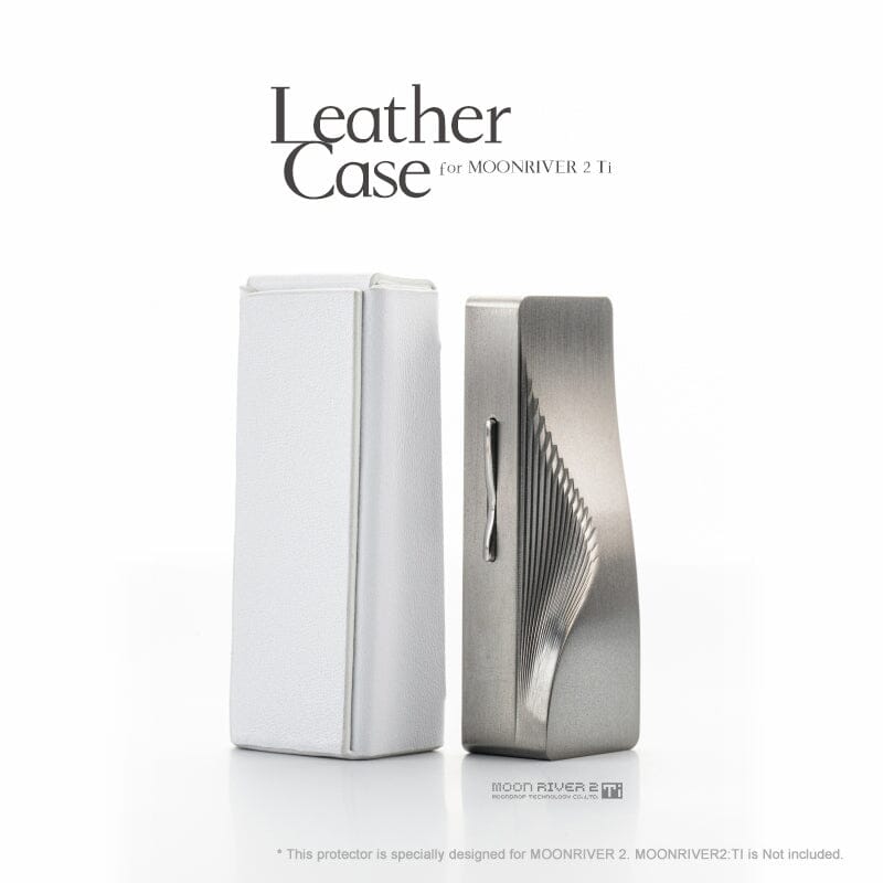 Moondrop MOONRIVER2 Ti Portable DAC & AMP AMP HiFiGo MOONRIVER2 Ti+Leather Case 