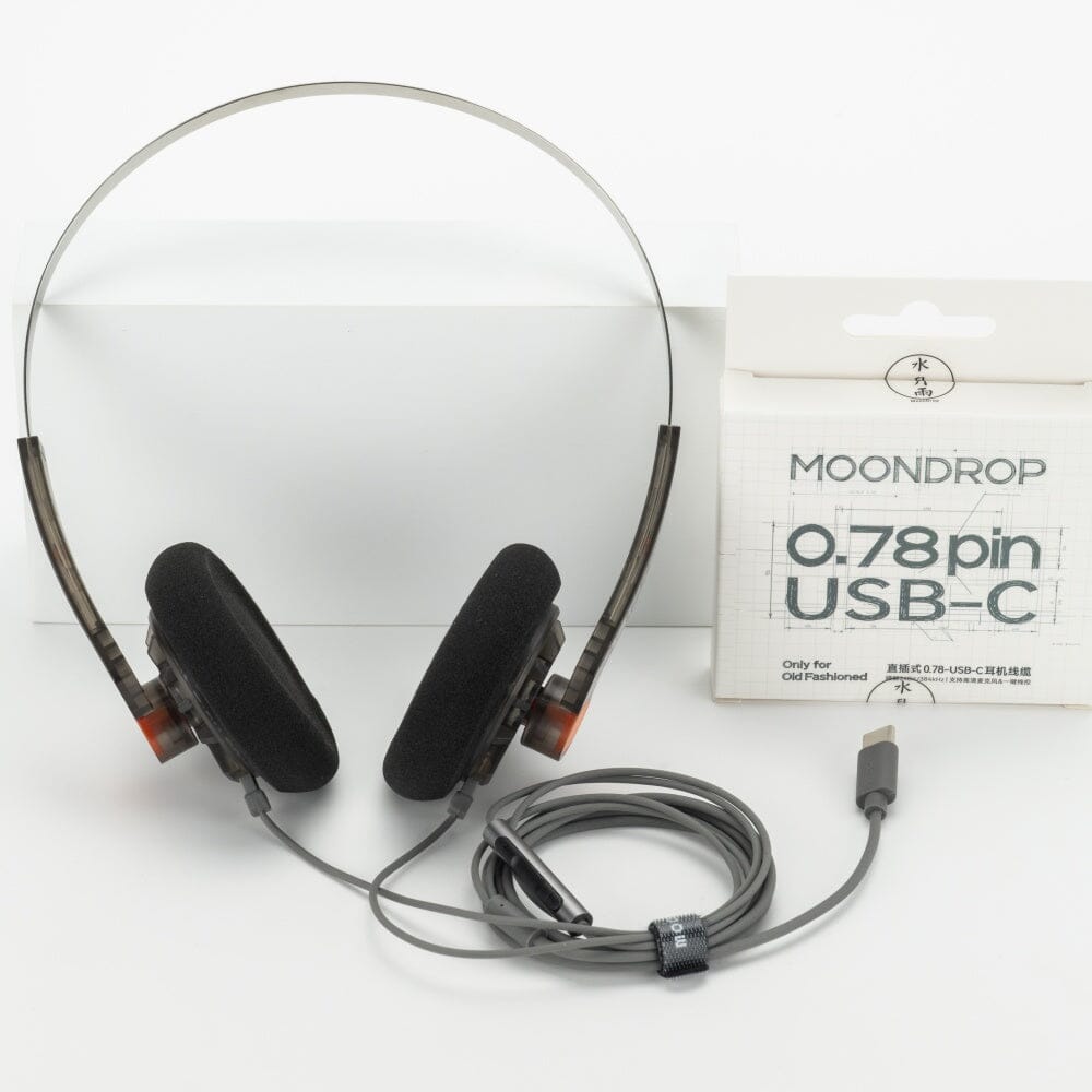 Moondrop Old Fashioned 40mm Large Dynamic Driver Open-Back Headphone Moondrop 