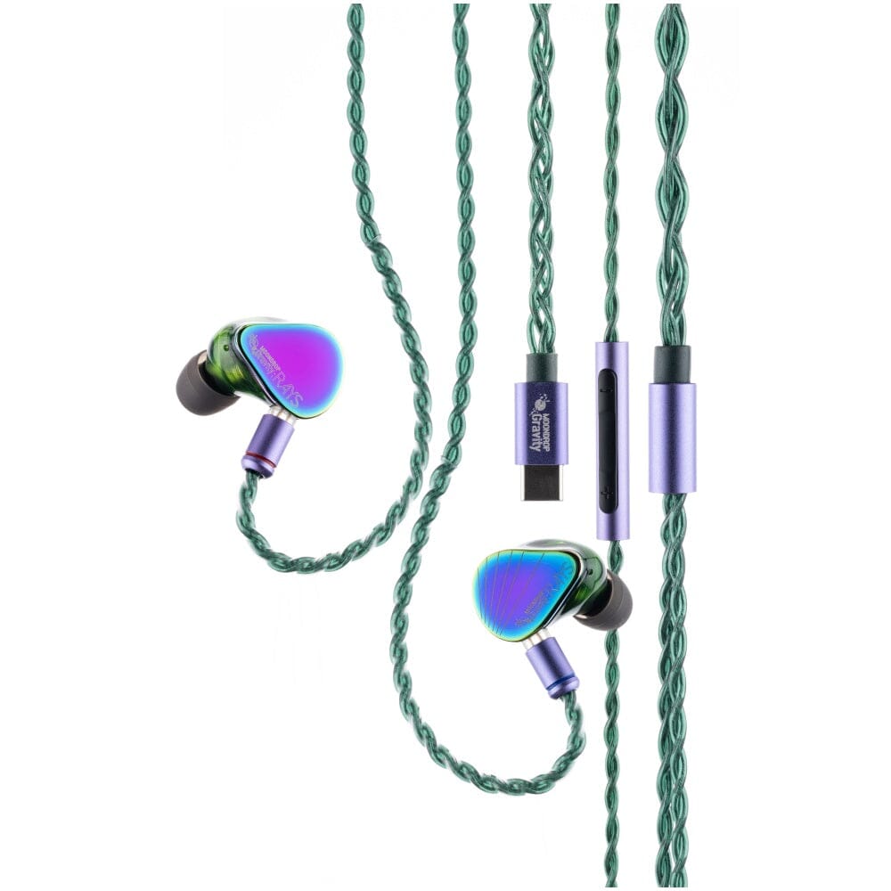 Moondrop Rays 1DD+1 Planar Drivers Gaming IEMs HiFiGo Rays 