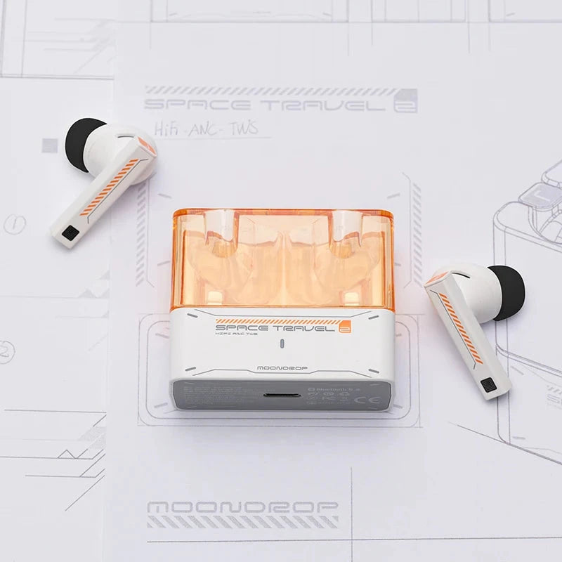 Moondrop Space Travel 2 Bluetooth 6.0 True Wireless Earbuds HiFiGo 