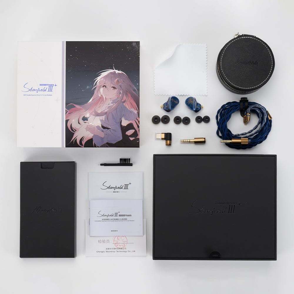 Moondrop Starfield III / Starfield 3 2 Dynamic Driver IEMs Moondrop 