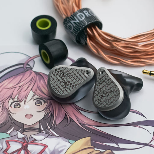 Moondrop Variations 2EST + 2BA + 1DD Tribrid IEMs Earphone HiFiGo 