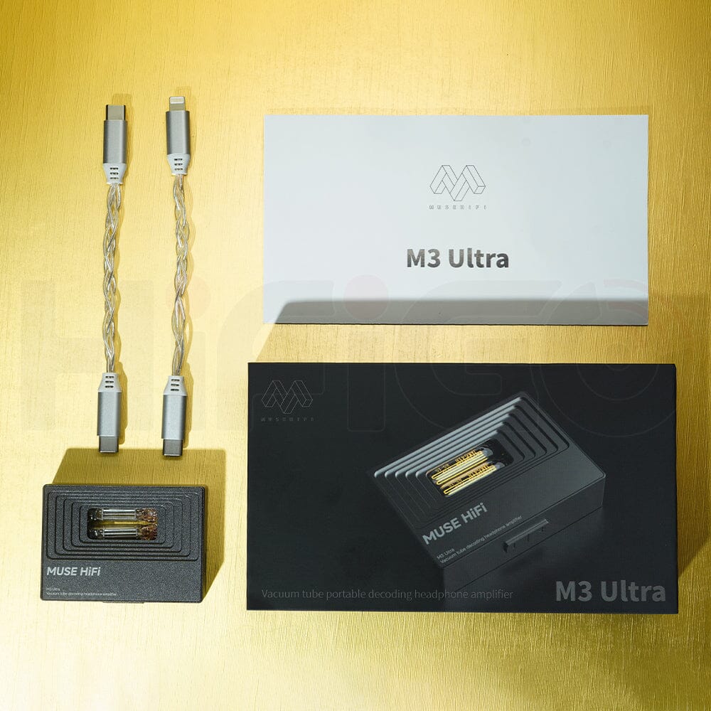 Muse HiFi M3 Ultra ES9028Q2M Vacuum Tube Portable DAC & Headphone AMP MUSE HiFi 