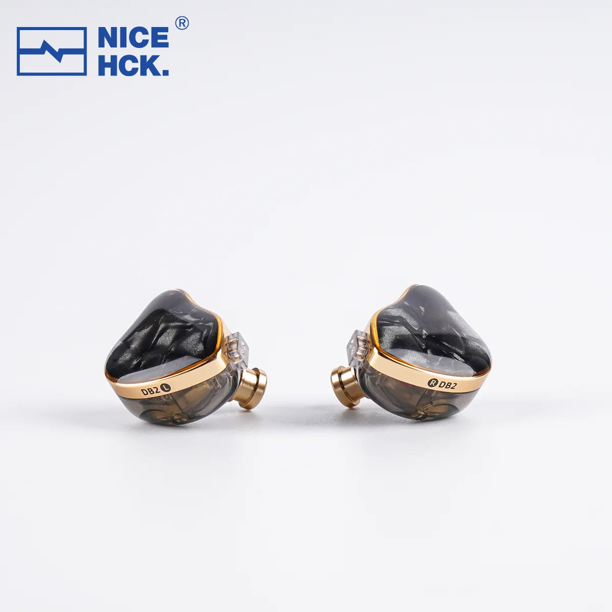 NiceHCK DB2 1DD+1BA Dual Hybrid Driver In-Ear Monitors HiFiGo 
