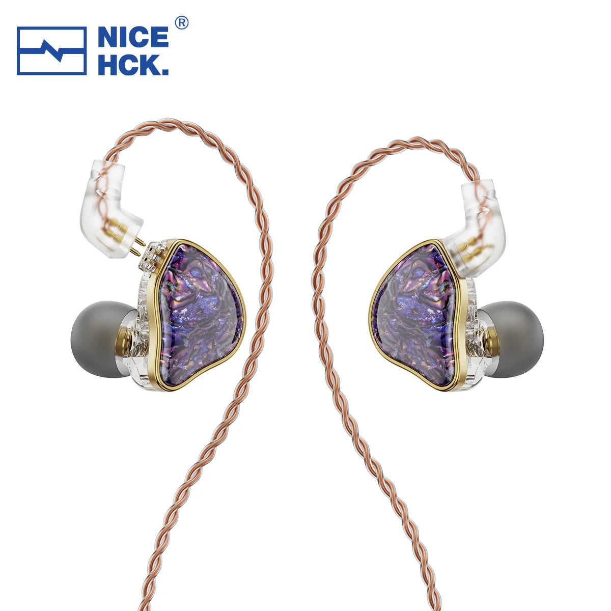 NiceHCK DB2 1DD+1BA Dual Hybrid Driver In-Ear Monitors HiFiGo 