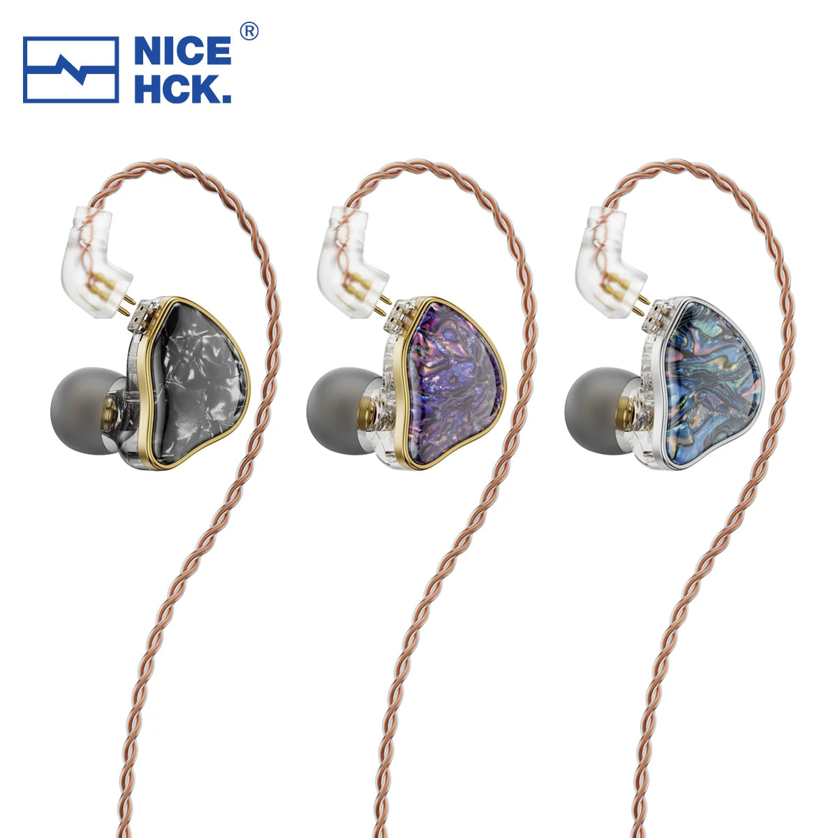 NiceHCK DB2 1DD+1BA Dual Hybrid Driver In-Ear Monitors HiFiGo 