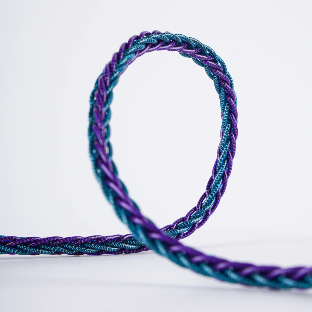 NiceHCK DualGod Silver Plated Furukawa Copper+Graphene HiFi IEM Upgrade Cable HiFiGo 