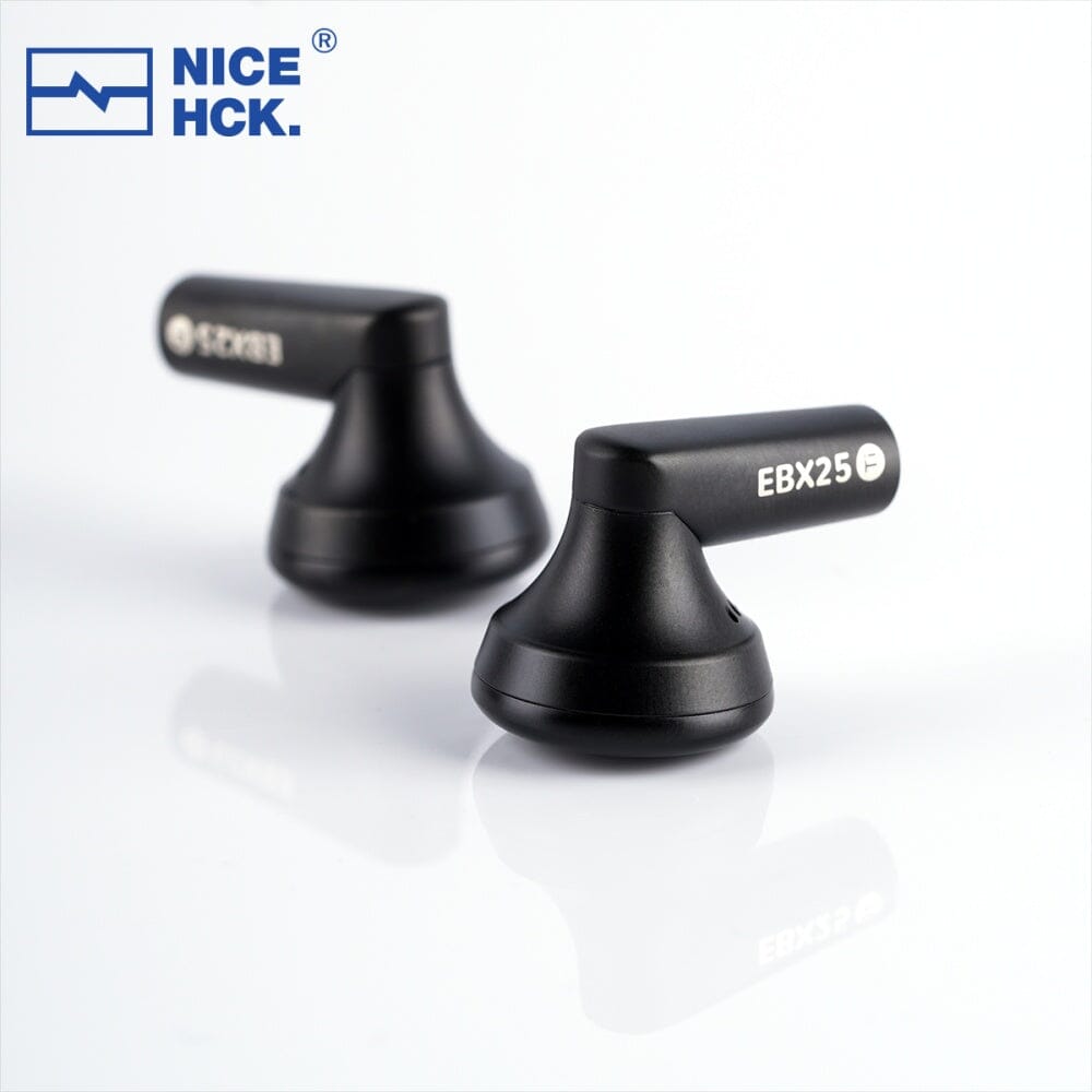 NiceHCK EBX25Ti Flagship Titanium 14.2mm Dynamic Driver Earbuds HiFiGo 