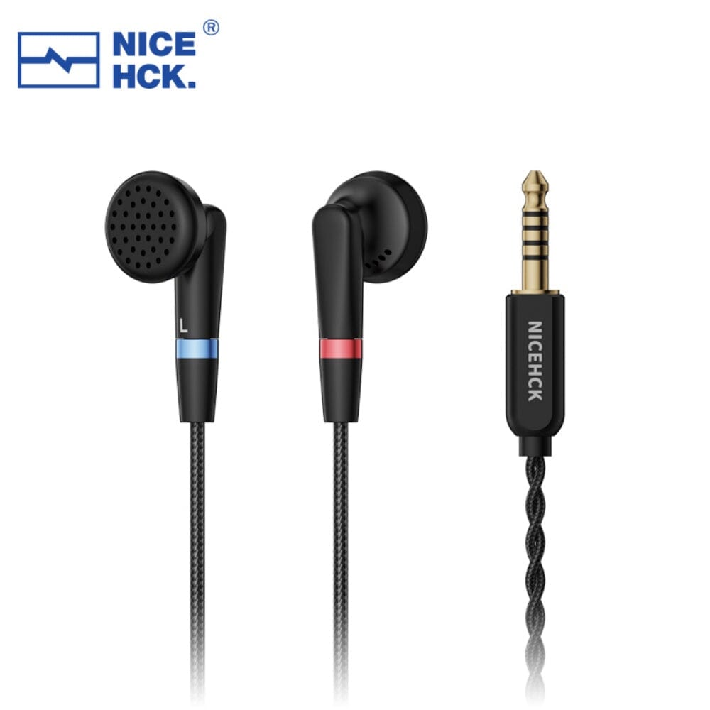 NiceHCK EBX25Ti Flagship Titanium 14.2mm Dynamic Driver Earbuds HiFiGo EBX25Ti-4.4mm 