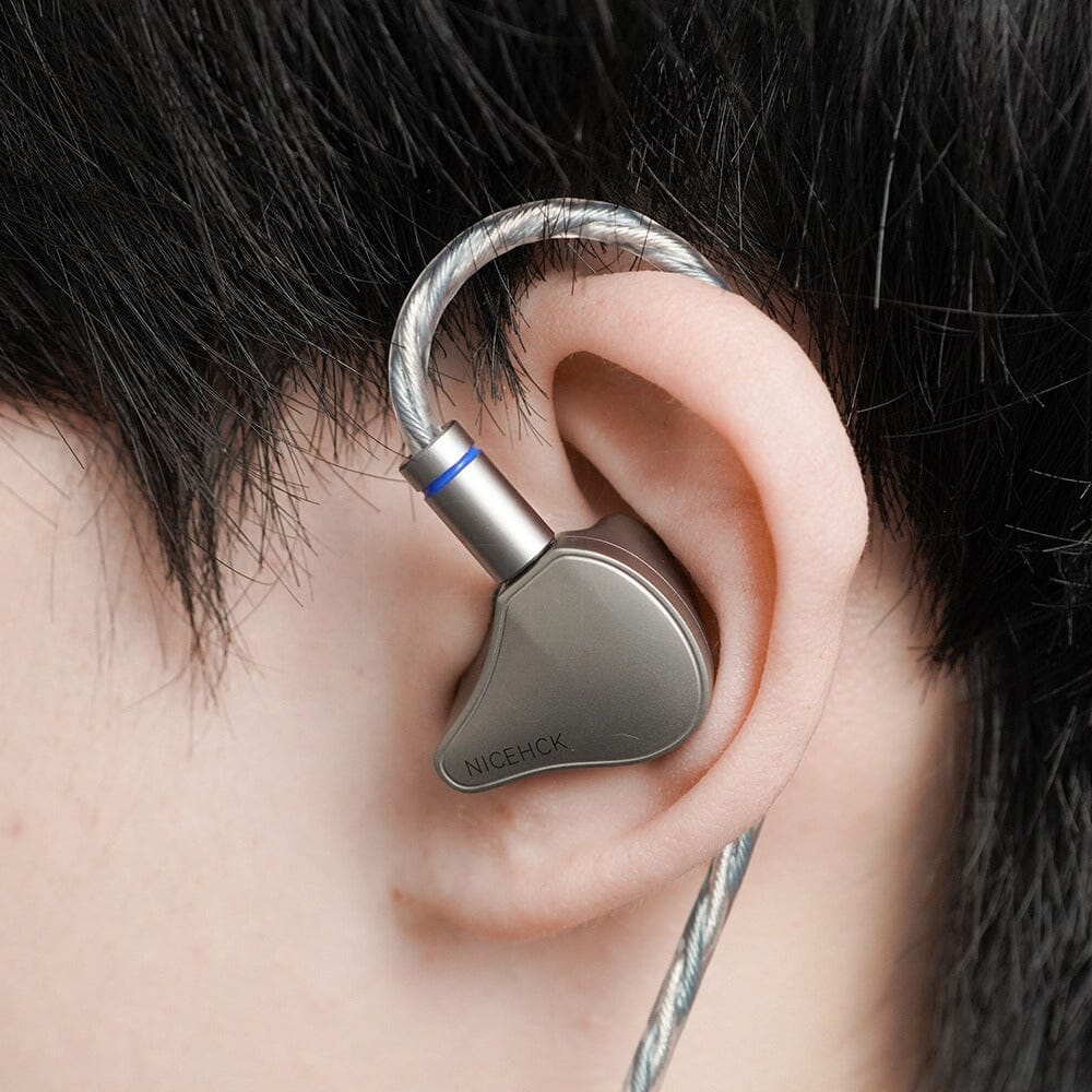 NiceHCK Himalaya 10mm Dual Magnetic Dual-Layer CNT Dynamic Driver In-Ear Earphones HiFiGo 