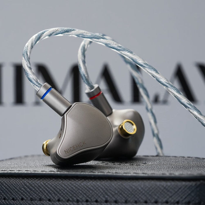 NiceHCK Himalaya 10mm Dual Magnetic Dual-Layer CNT Dynamic Driver In-Ear Earphones HiFiGo 