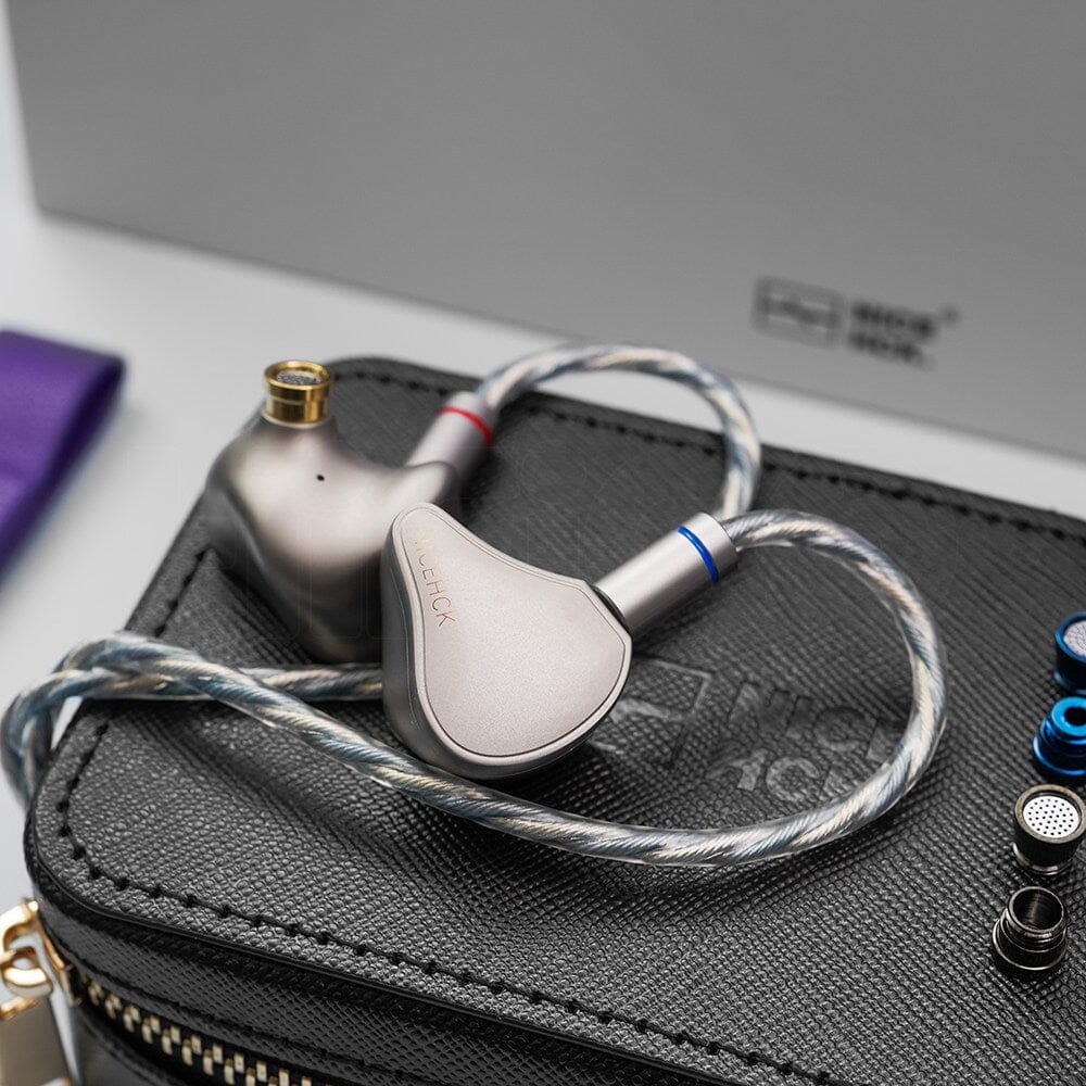 NiceHCK Himalaya 10mm Dual Magnetic Dual-Layer CNT Dynamic Driver In-Ear Earphones HiFiGo 