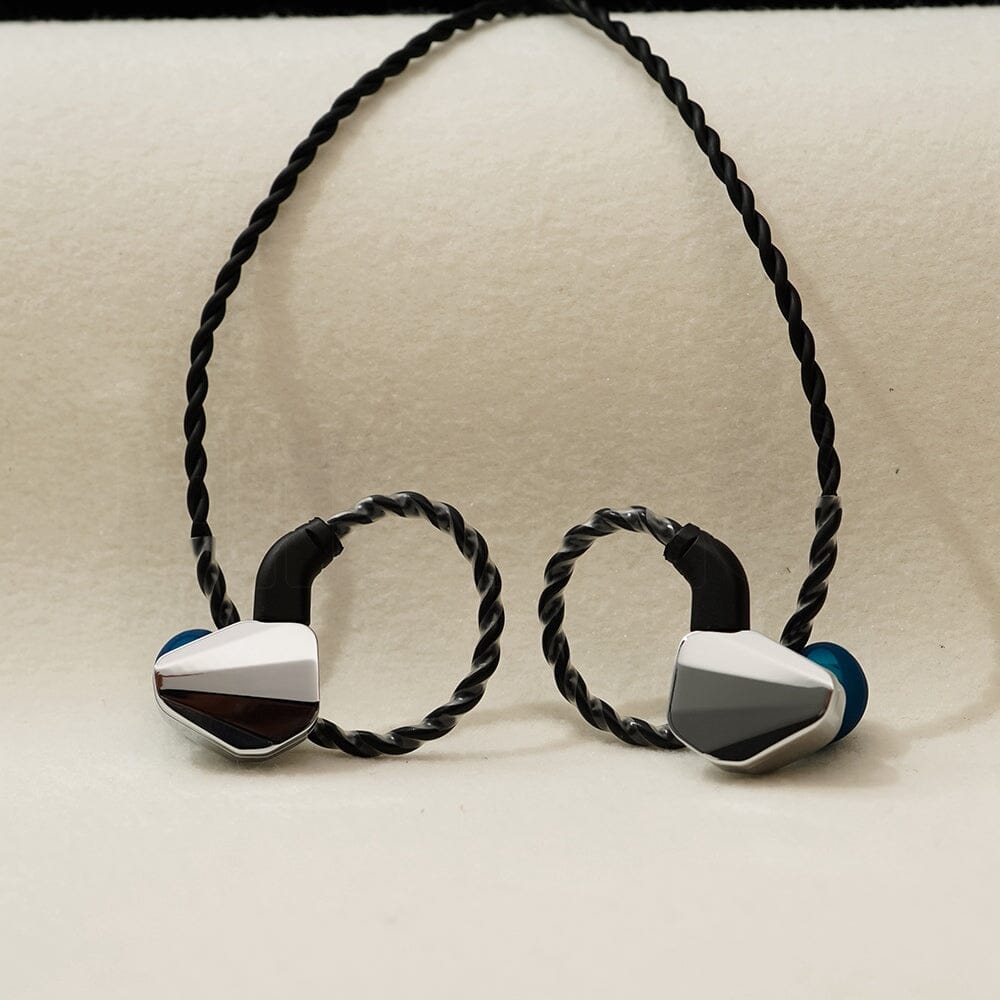 NiceHCK JIALAI Carat 10mm DLC Titanium-Coated Diaphragm Dynamic Driver In-Ear Earphones HiFiGo 