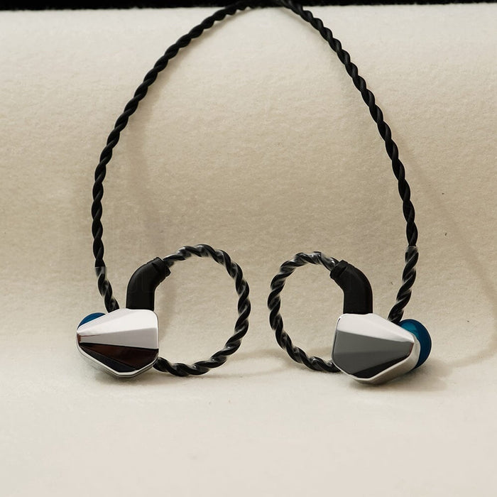 NiceHCK JIALAI Carat 10mm DLC Titanium-Coated Diaphragm Dynamic Driver In-Ear Earphones HiFiGo 