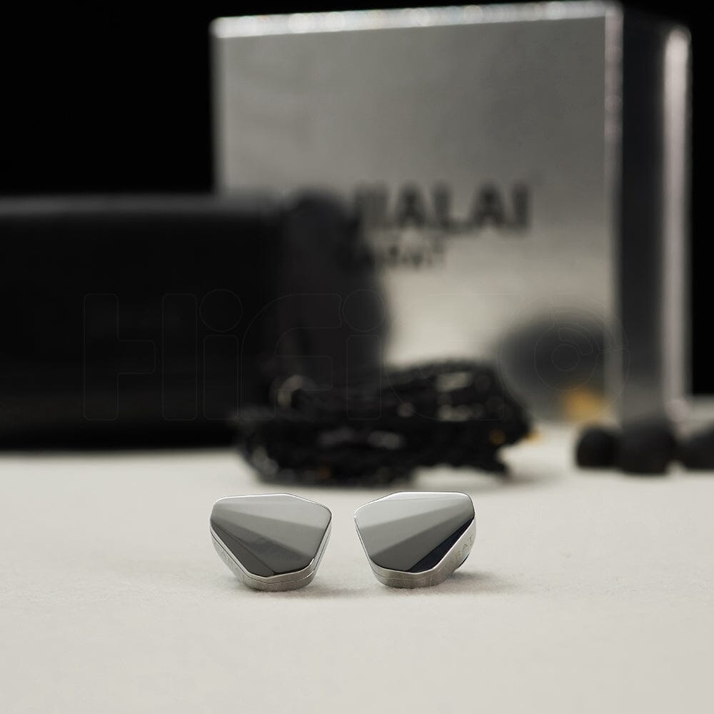 NiceHCK JIALAI Carat 10mm DLC Titanium-Coated Diaphragm Dynamic Driver In-Ear Earphones HiFiGo 