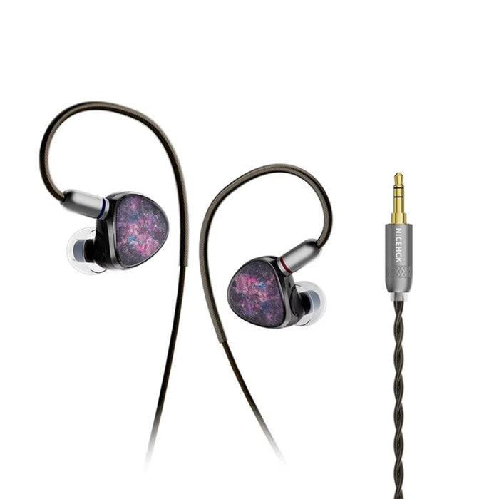 NiceHCK NX8 1DD+6BA+1PZT In-Ear Earphone HiFiGo NX8-3.5mm+Gift BerryJam Cable(2Pin-4.4) 