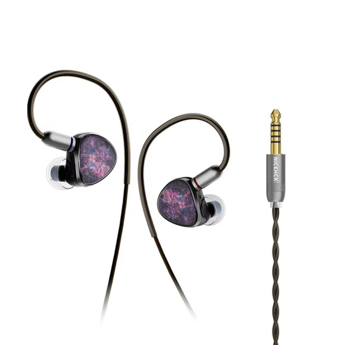 NiceHCK NX8 1DD+6BA+1PZT In-Ear Earphone HiFiGo NX8-4.4mm+Gift BerryJam Cable(2Pin-4.4) 