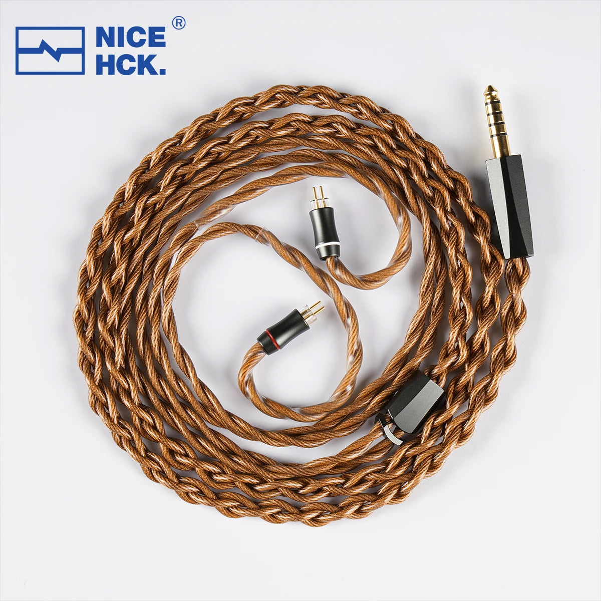 NiceHCK OurLaura Triple Composite British High Conductivity 16.6AWG Earphone Cable HiFiGo 