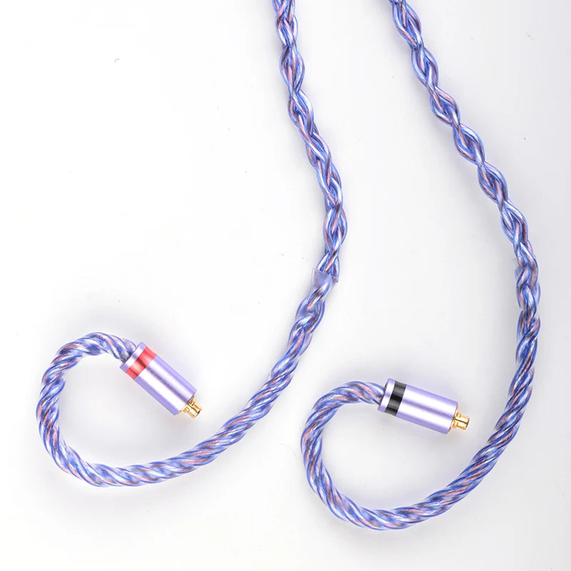 NiceHCK Spacecloud Ultra Flagship 6N Silver Plated OCC+7N OCC Mixed Cable HiFiGo 